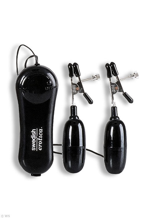 Calexotics Powerful Vibrating Nipple Clamps