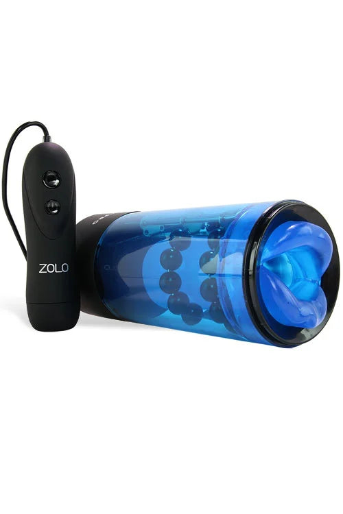 ZOLO Blowpro 8.3 Ultra Realistic Remote Controlled Beaded Masturbator