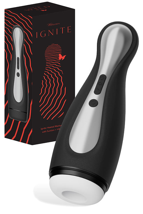 Wild Secrets Ignite 10.2 Heated Masturbator with Suction & Vibration