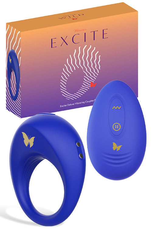 Wild Secrets Excite 2.75 Remote Controlled Deluxe Vibrating Couple's Ring