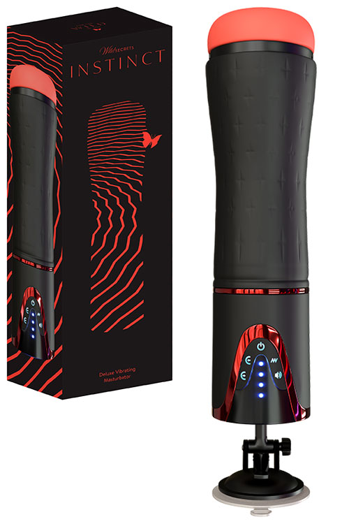 Wild Secrets Instinct 11 Vibrating & Sucking Deluxe Masturbator