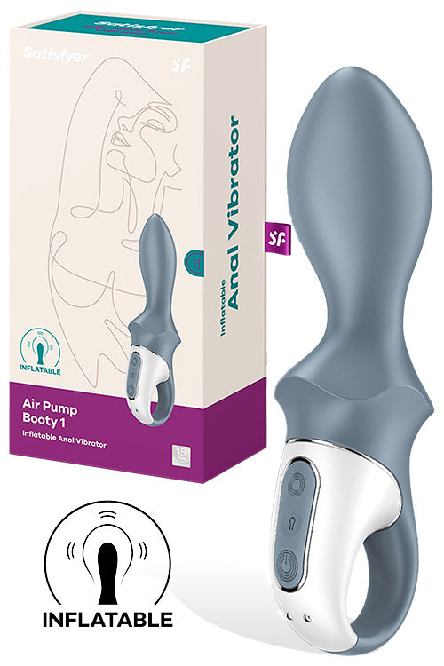 Satisfyer Air Pump Booty 1 7.4 Inflatable Anal Vibrator