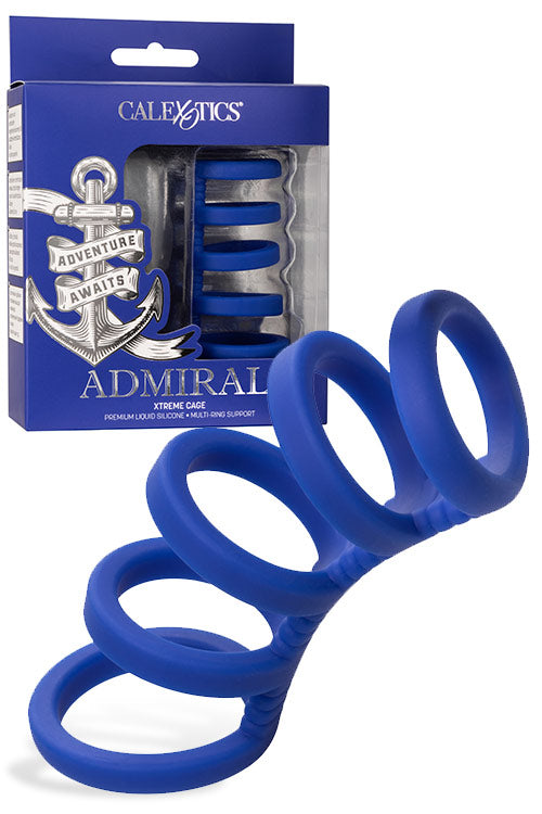 Calexotics Admiral Xtreme Silicone Cock Cage
