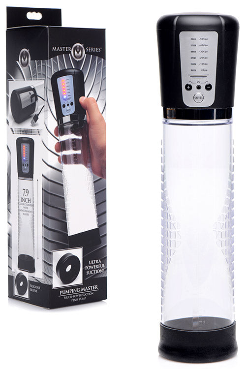 Master Series Pumping Master 11.5 Multi Power Automatic Penis Pump