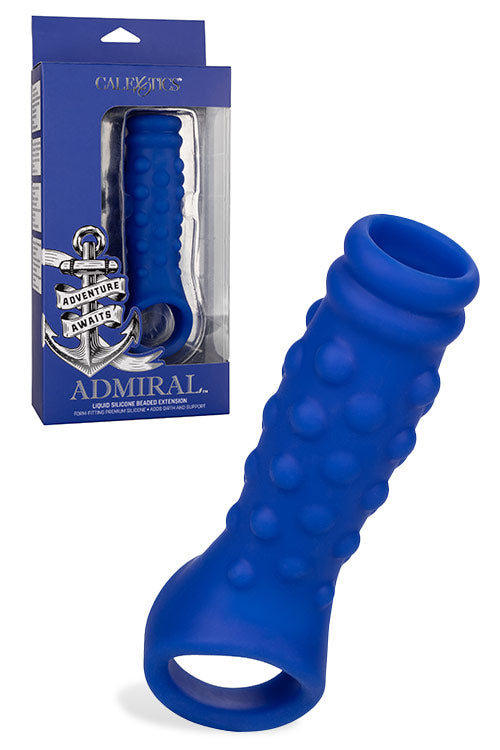 Calexotics Admiral Liquid Silicone Beaded Penis Extension