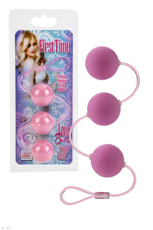 Calexotics First Time 1.25 Pleasure Balls