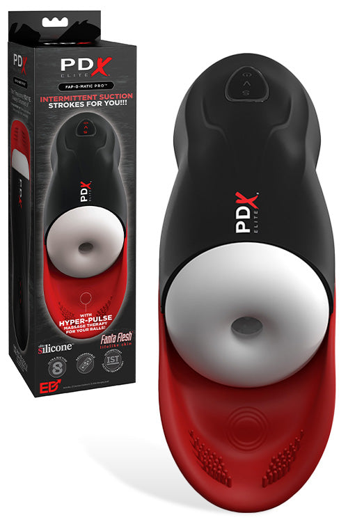 PDX Fap O Matic Pro 10.6 Sucking & Vibrating Masturbator with Ball Massager