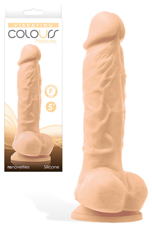 nsnovelties Colours Pleasures 5 Vibrating Dildo