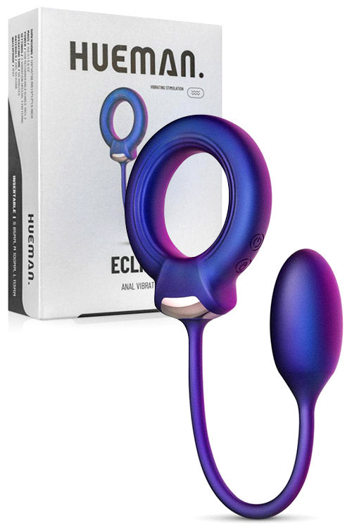 Hueman Eclipse Anal Vibrator & Cock Ring