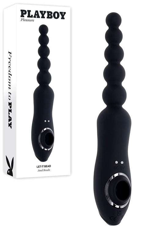 Playboy Let It Bead 9.1 Double Ended Clitoral Stimulator and Anal Beads