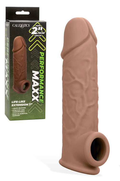 Calexotics Performance Maxx 7 Life Like Penis Extension Sleeve