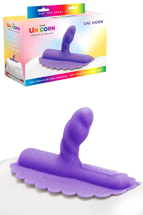 Cowgirl Uni Horn Silicone Sex Machine Attachment