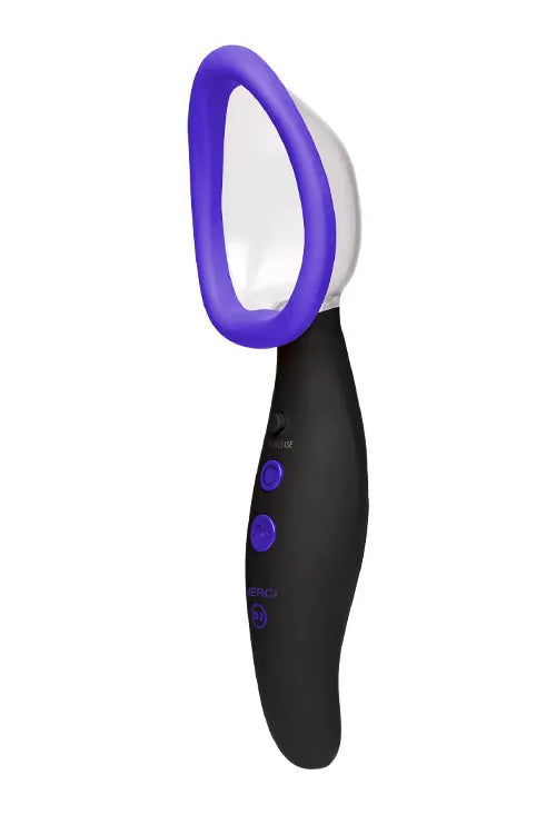 Doc Johnson Merci Pumped 9.25 Vibrating Automatic Pussy Pump