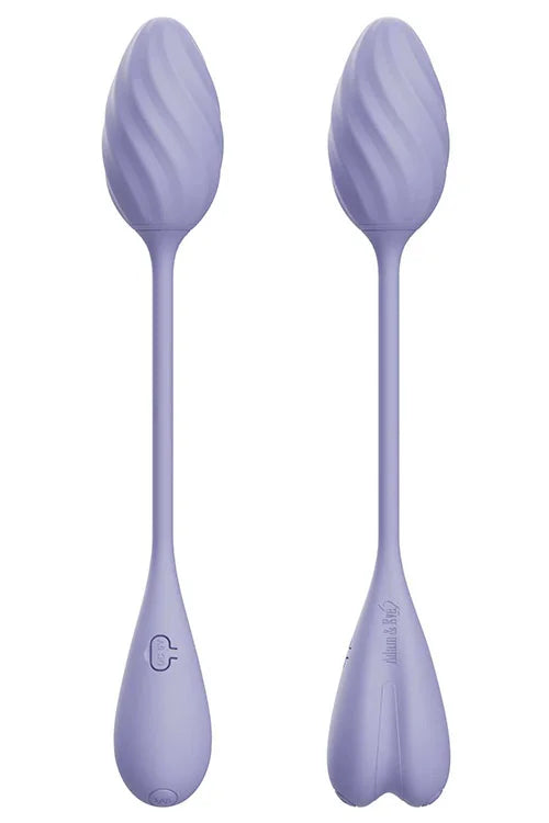 Adam and Eve Spiral Love Wearable 10 Vibrating Egg with Remote Control