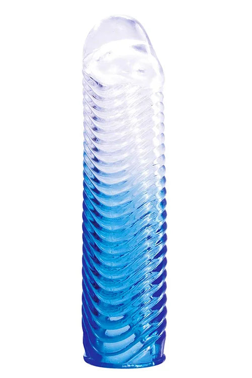 Adam and Eve Sapphire 4 Piece 6.5 Penis Sleeve Set