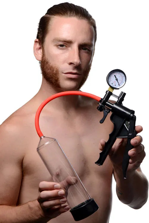 Master Series Jack Mate 9 Precision Gauge Penis Pump