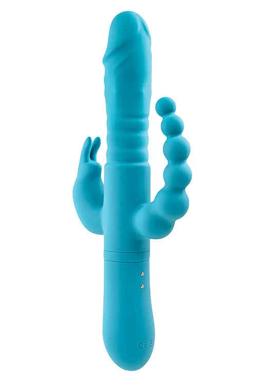 Adam and Eve 13 Silicone Head Wand Massager Rose Gold Edition