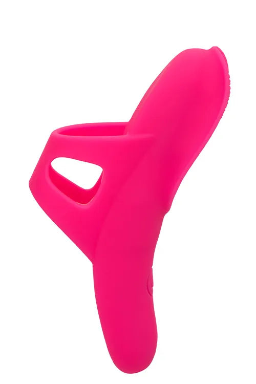 Calexotics Neon Nubby 3.5 Finger Vibrator