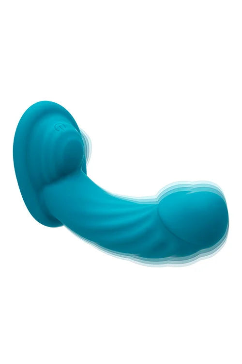 Calexotics Easy Ride 6.75 G Spot Vibrator with Grinding Pad