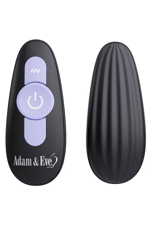 Adam and Eve Spiral Love Wearable 10 Vibrating Egg with Remote Control