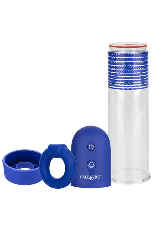 Calexotics Rock Hard Admiral 8 Automatic Penis Pump Kit plus Cock Ring