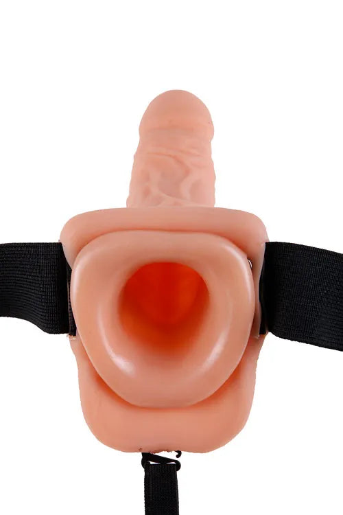 Pipedream 9 Vibrating Realistic Hollow Strap On