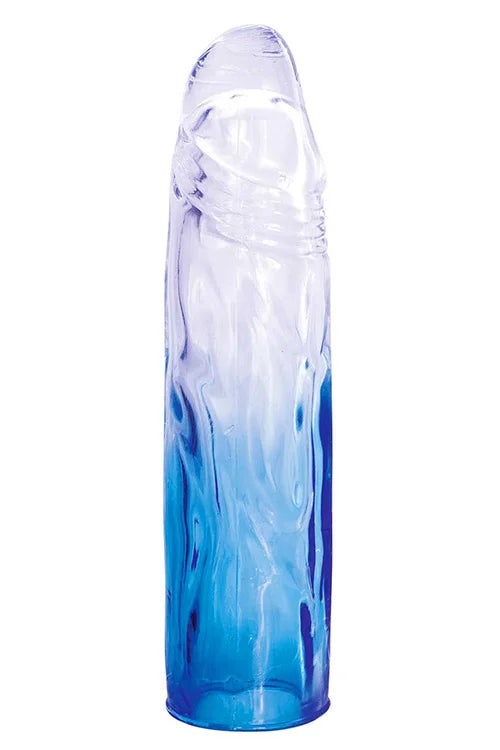 Adam and Eve Sapphire 4 Piece 6.5 Penis Sleeve Set