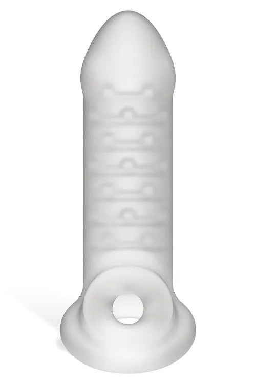 Doc Johnson Thin 6 Textured Penis Extension with Ball Strap
