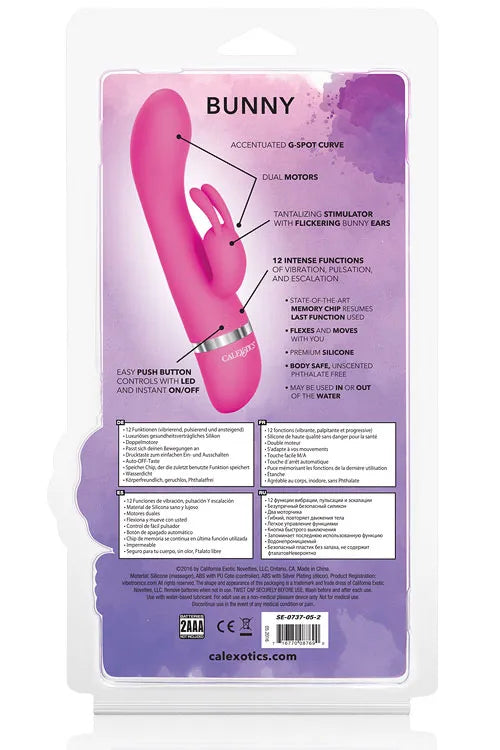 Calexotics Foreplay Frenzy 8 Silicone Rabbit Vibrator