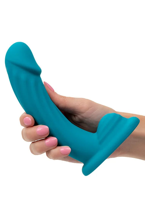 Calexotics Easy Ride 6.75 G Spot Vibrator with Grinding Pad