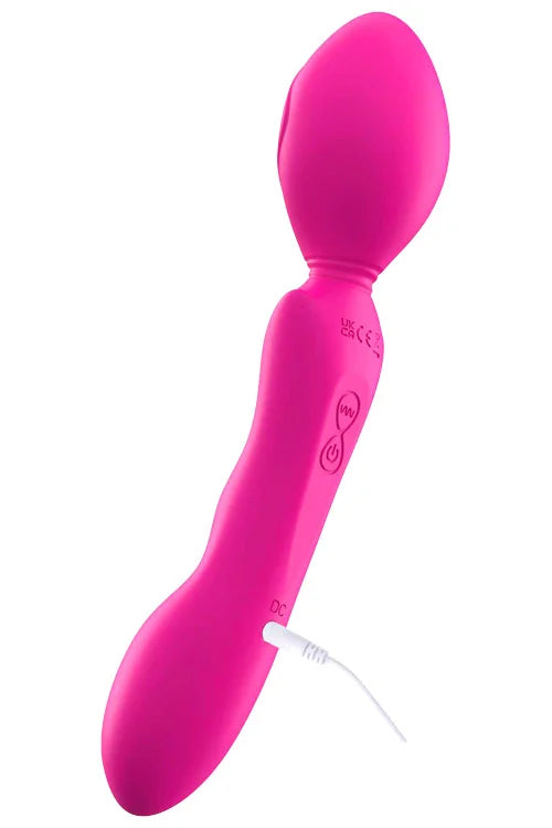 Adam and Eve Rumble Flex Dual Ended 9.4 Grinder & Wand Vibrator